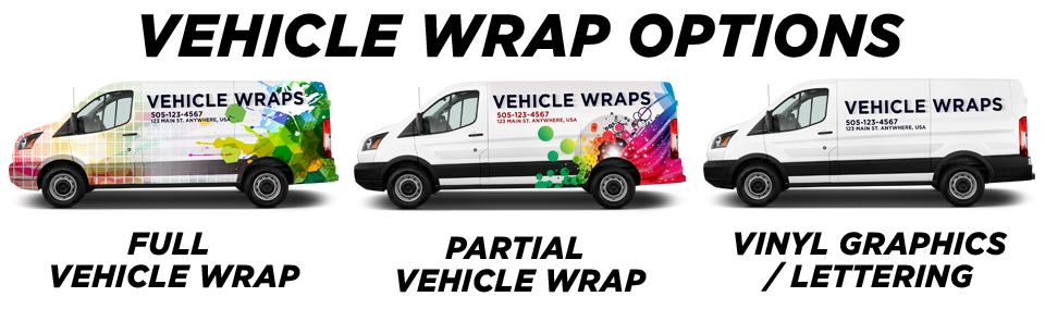 St. Petersburg Vehicle Wraps vehicle wrap options